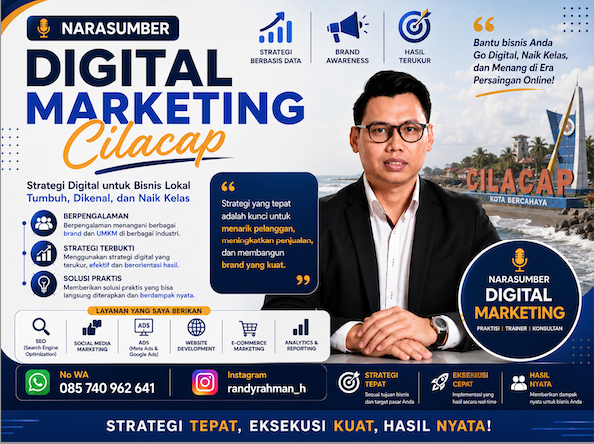 Narasumber Digital Marketing Cilacap