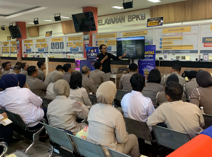 Narasumber Pelatihan AI Semarang: Sharing Fundamental AI Bersama Ditlantas Polda Jateng